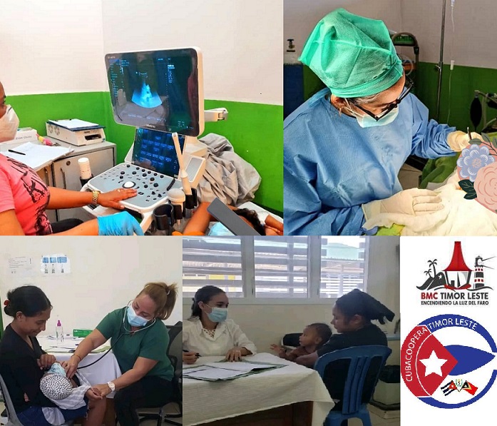 El esfuerzo y la dedicación del personal de Salud en Timor Leste