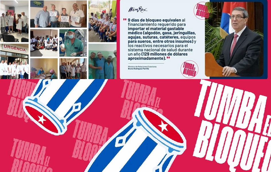 La Cooperación Médica siempre contra el Bloqueo y el imperialismo; a favor de la paz