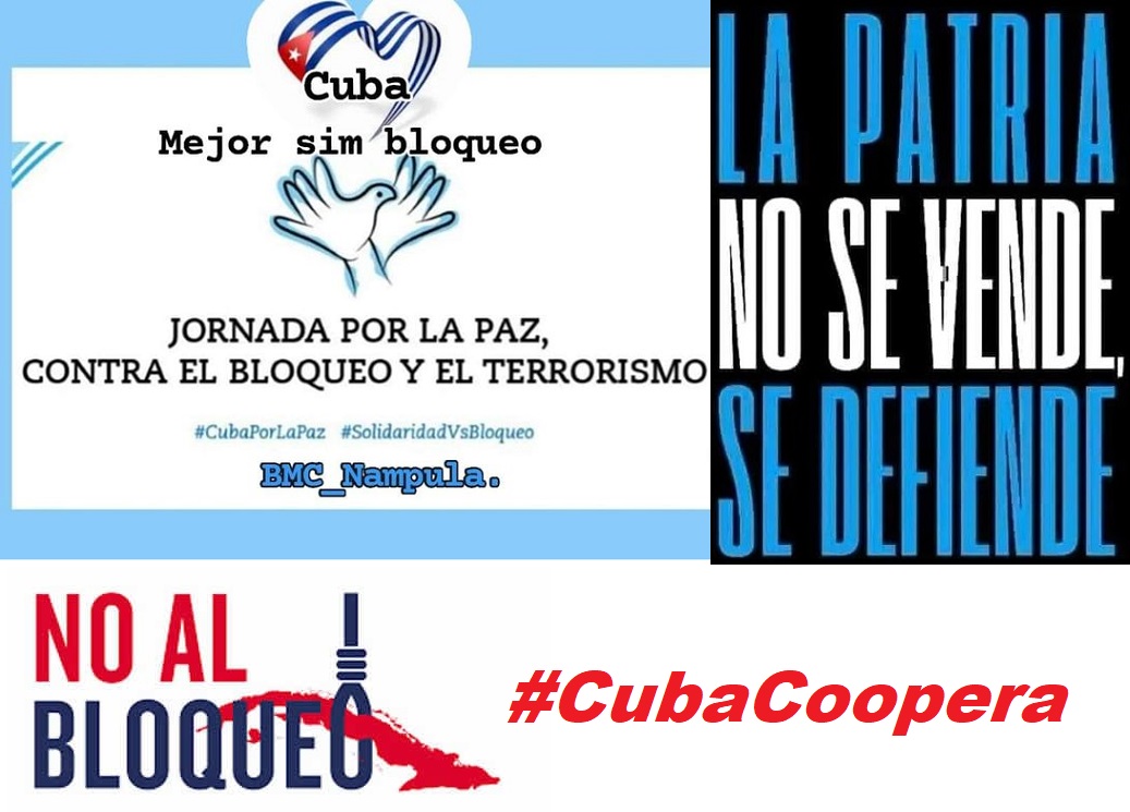 Jornada Internacional por la Paz, y de rechazo al Terrorismo y al Bloqueo