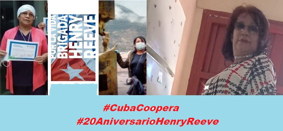 Una guerrera de la Brigada "Henry Reeve" 