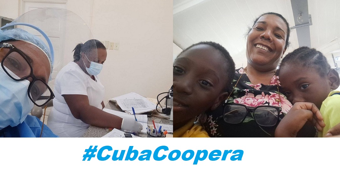 Dentadura sana de los niños jamaicanos