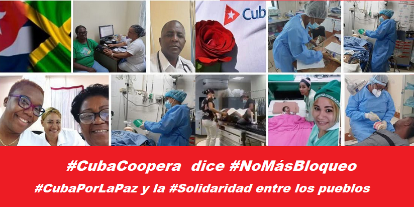 Cooperantes en contra el Bloqueo y difamaciones contra la cooperación médica cubana