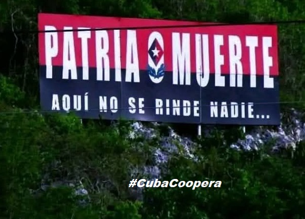 No más bloqueo a Cuba; no más injerencia imperial