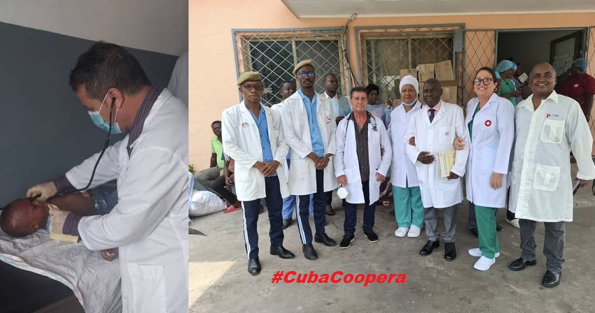 Jorge González, médico cubano en el Hospital del Congo