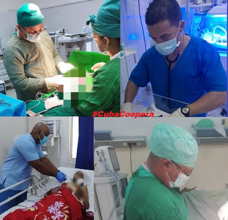 Médicos cubanos asisten a pacientes yibutienses