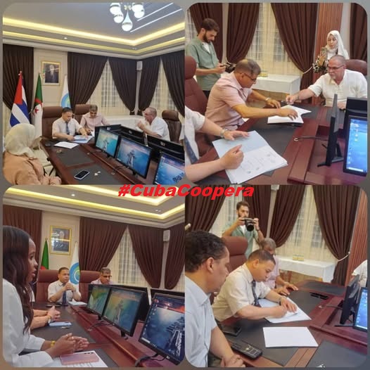 Solidaridad entre Cuba y Argelia