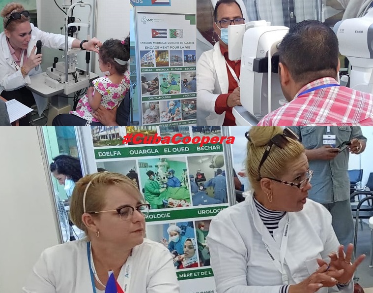 Servicios oftalmológicos en Argelia