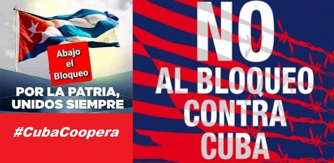 No más bloqueo a Cuba