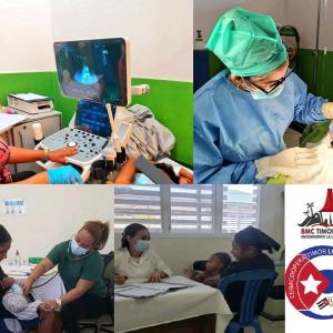 El esfuerzo y la dedicación del personal de Salud en Timor Leste