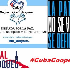 Jornada Internacional por la Paz, y de rechazo al Terrorismo y al Bloqueo