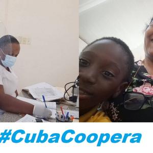 Dentadura sana de los niños jamaicanos