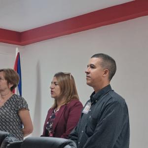 Encuentro con los Jefes de la Colaboración Médica de provincia