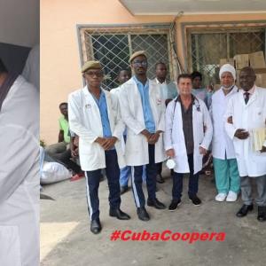 Jorge González, médico cubano en el Hospital del Congo