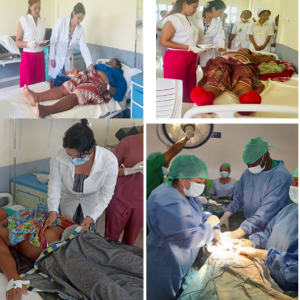 Joven doctora guantanamera en Timor Leste