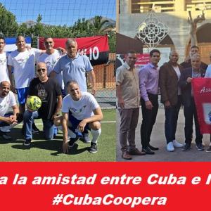 Alegría, deporte y hermandad entre italianos y cubanos 